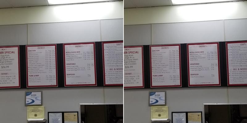 Hop Hing's Kitchen Menu