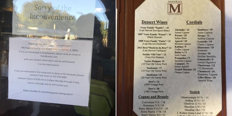 Mankas Menu
