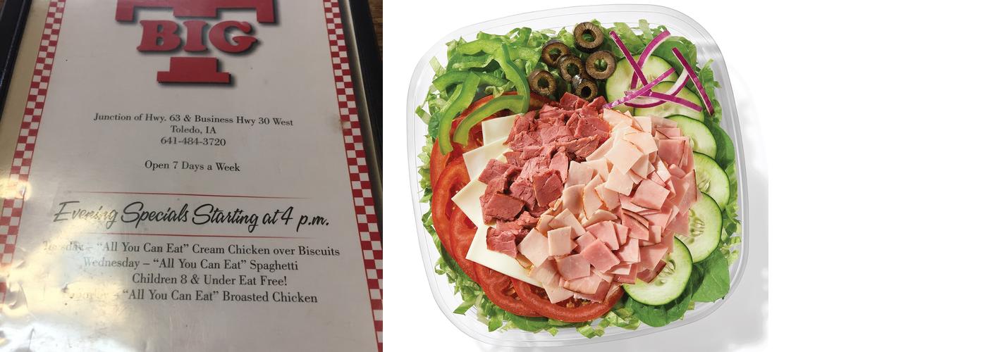 Subway Menu