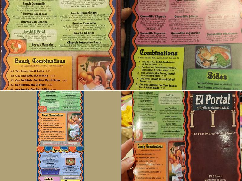 El Portal Menu