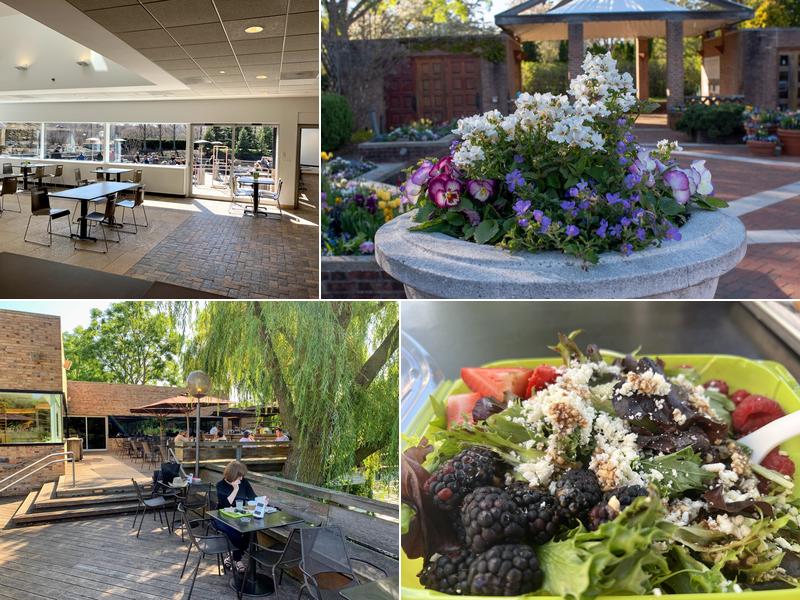 The Garden View Café at the Chicago Botanic Garden
