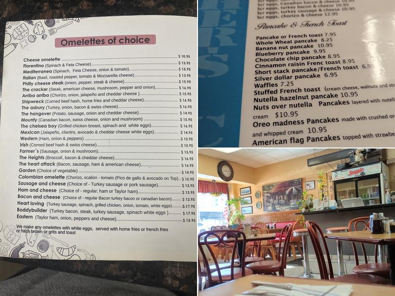 Fisher's Cafe Menu