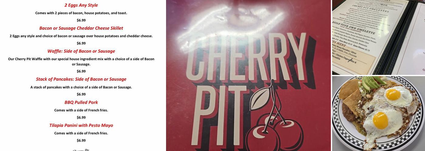 Cherry Pit Cafe Menu