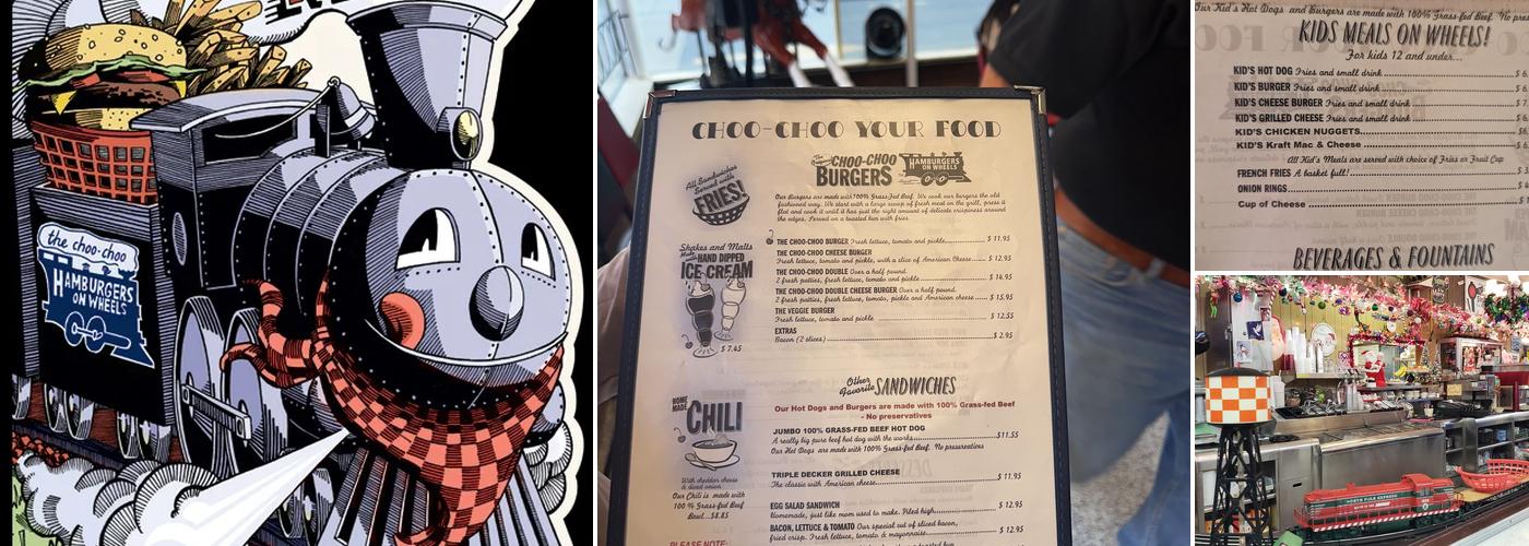 The Choo Choo Menu