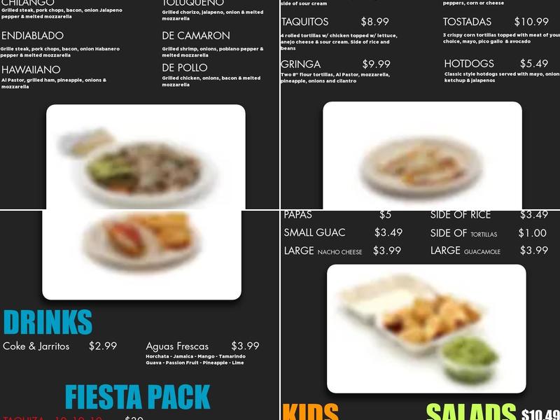 Taqueria Los Güeros Menu