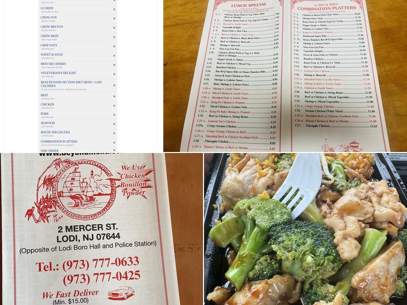 Ya Food Zheng’s Garden Menu