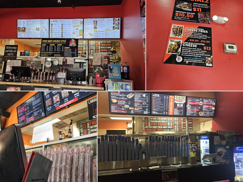 ZZA Factory Menu
