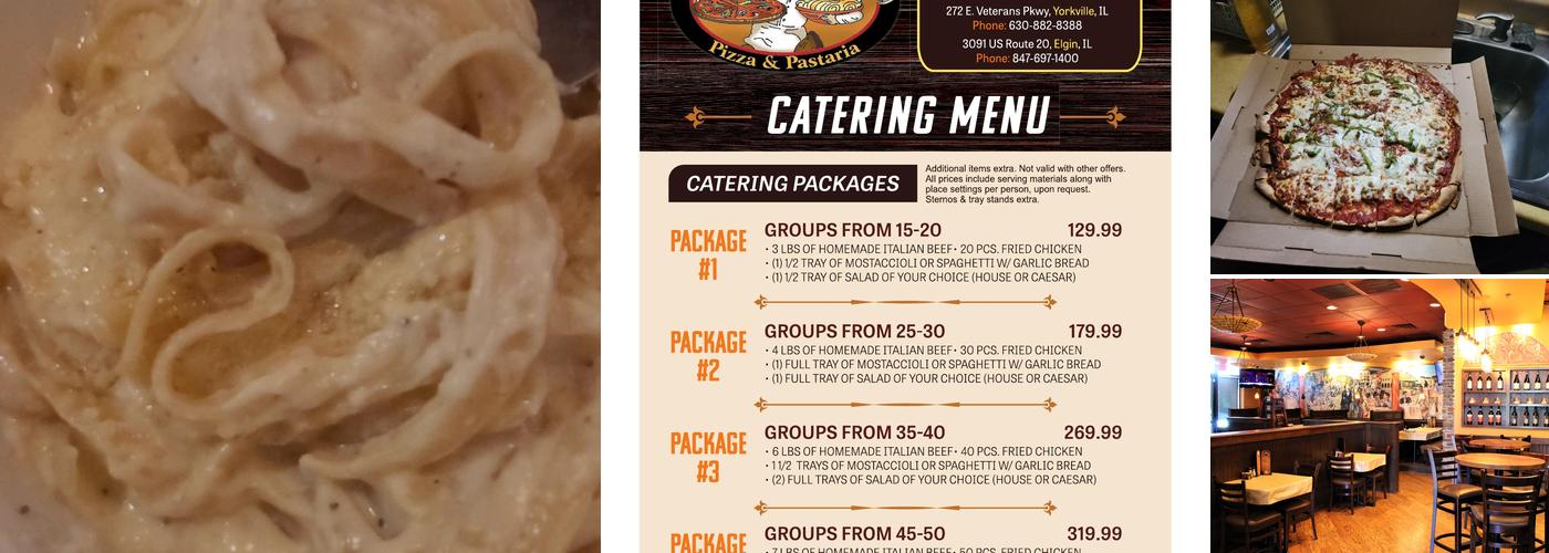 Maciano's Pizza & Pastaria Menu