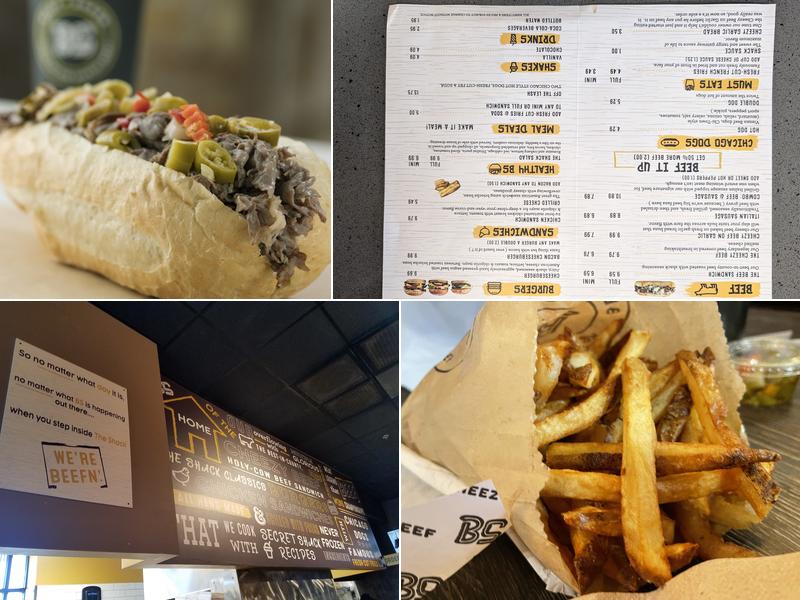 Beef Shack Menu