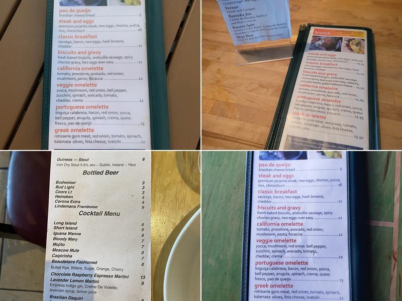 Cafe Beaudelaire Menu