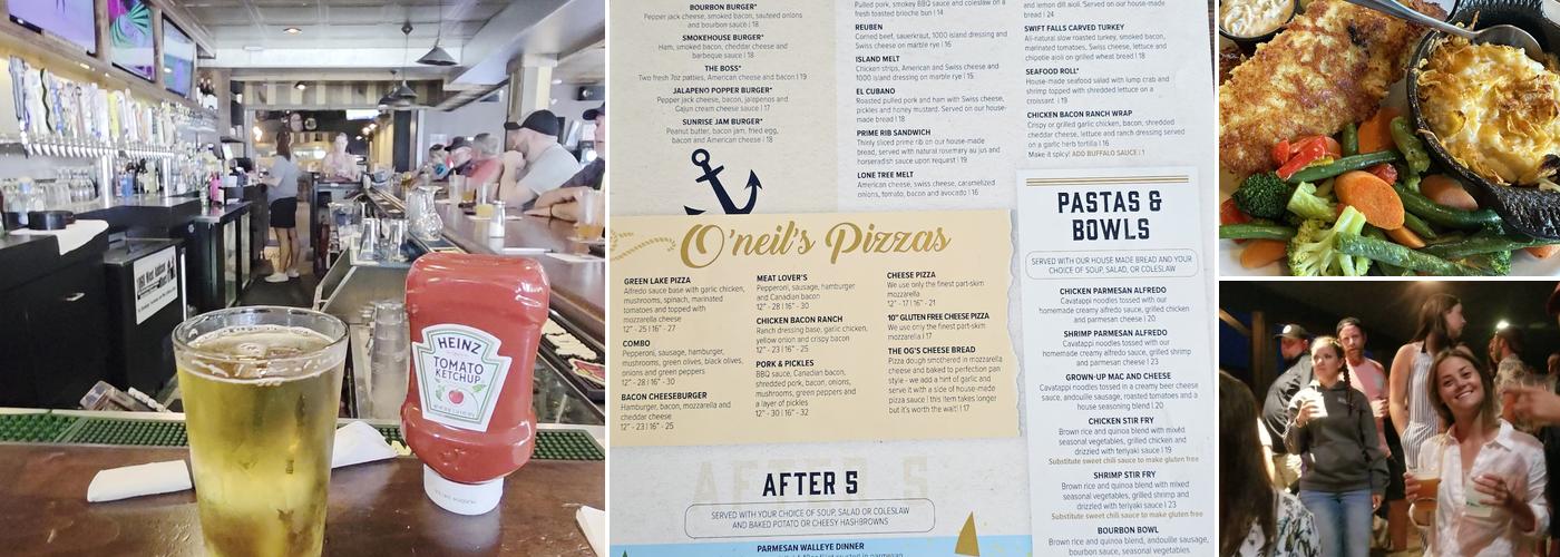 O'Neil's Menu