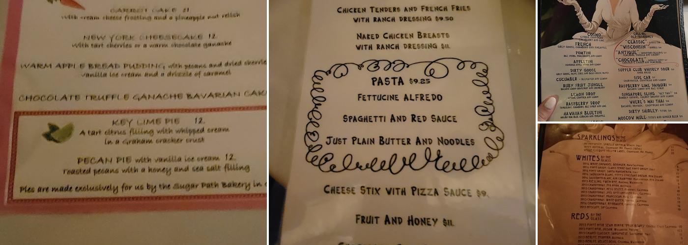 St. Charles Place STEAKHOUSE Menu