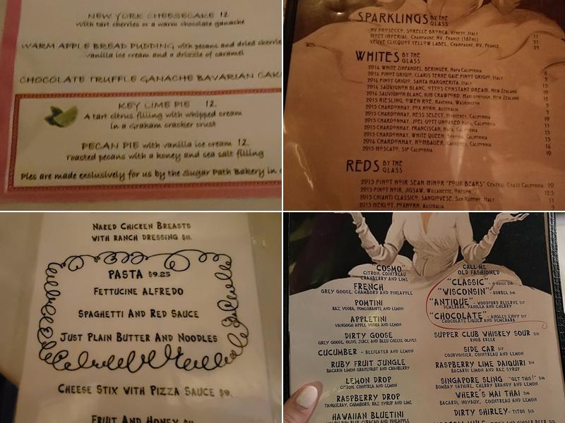 St. Charles Place STEAKHOUSE Menu