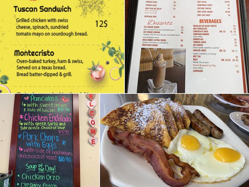 Bread & Butter Cafe Menu