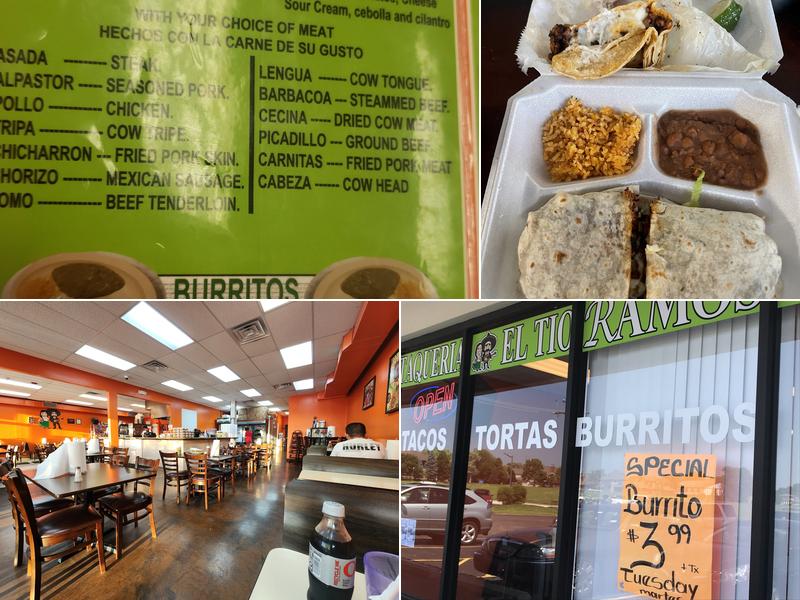 Taqueria El Tio Ramos Menu