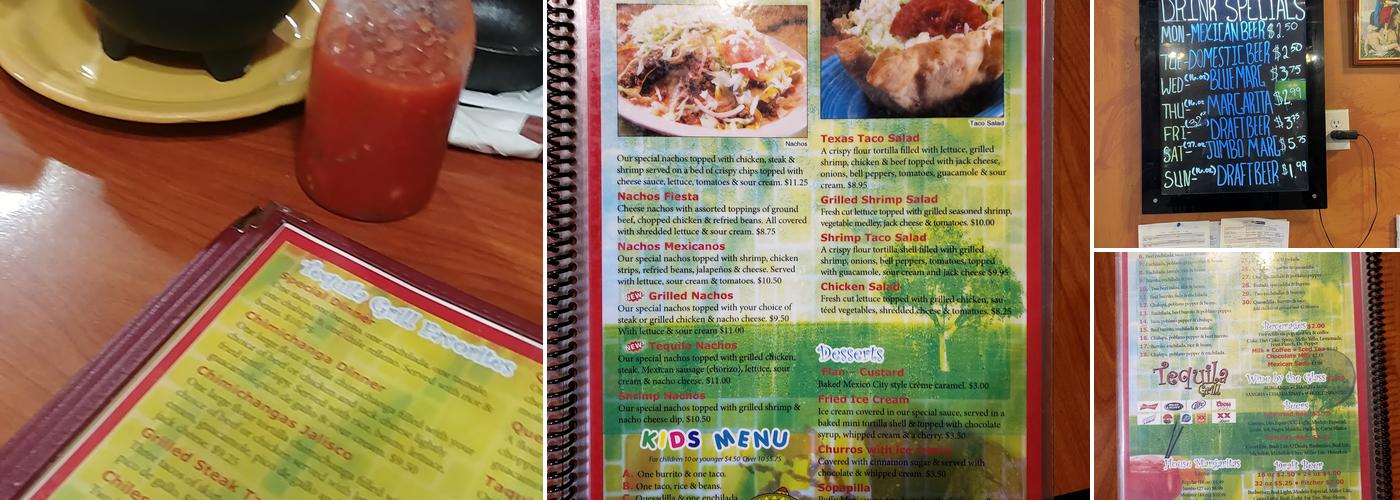 Tequila Grill Ottumwa Menu