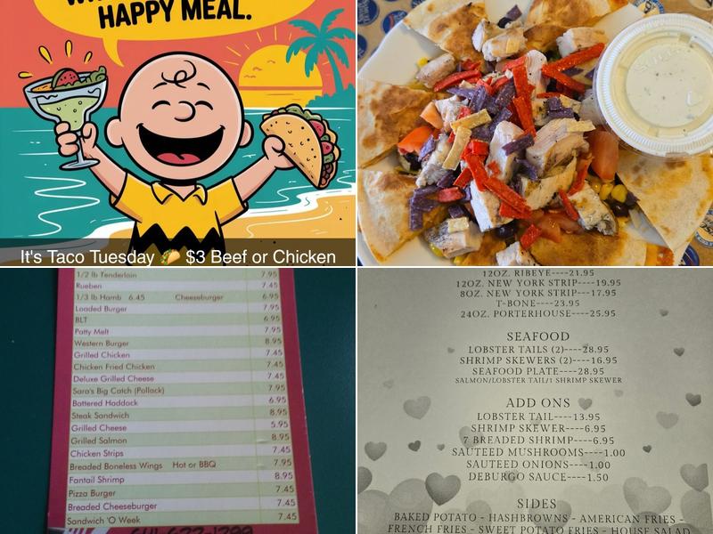 Copper Lantern Menu