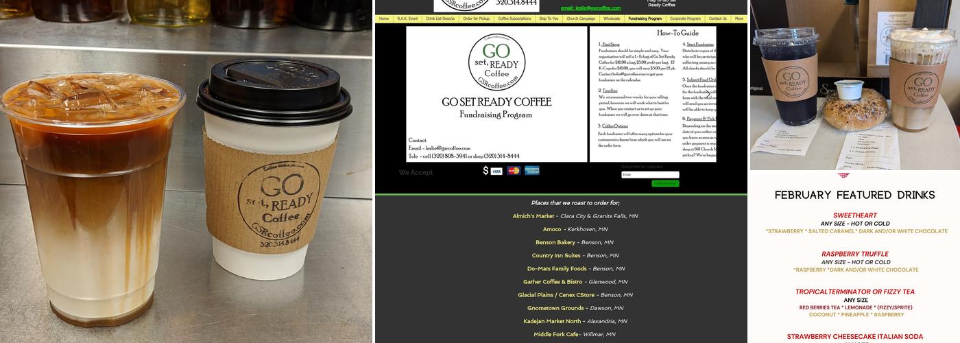 Go Set Ready Coffee Menu