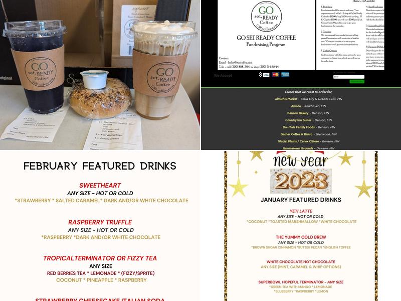 Go Set Ready Coffee Menu