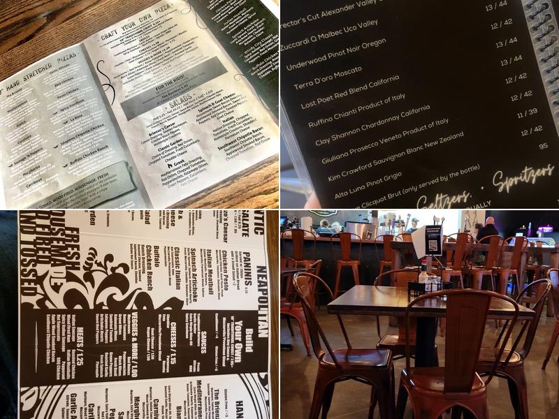 Brienzo's Wood Fired Pizza Menu