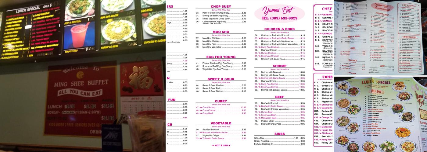 Ming Shee Menu