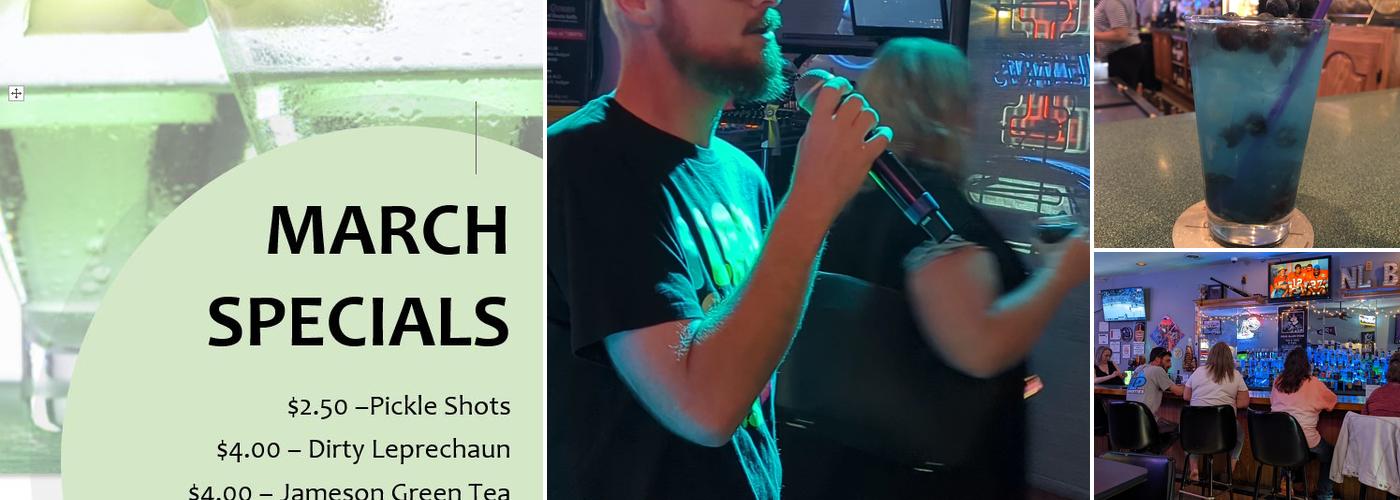 Northern Lights Lounge Menu