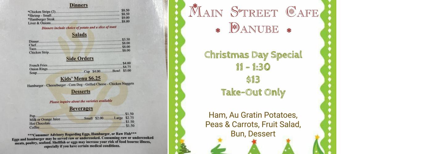 Main Street Cafe & Catering Menu