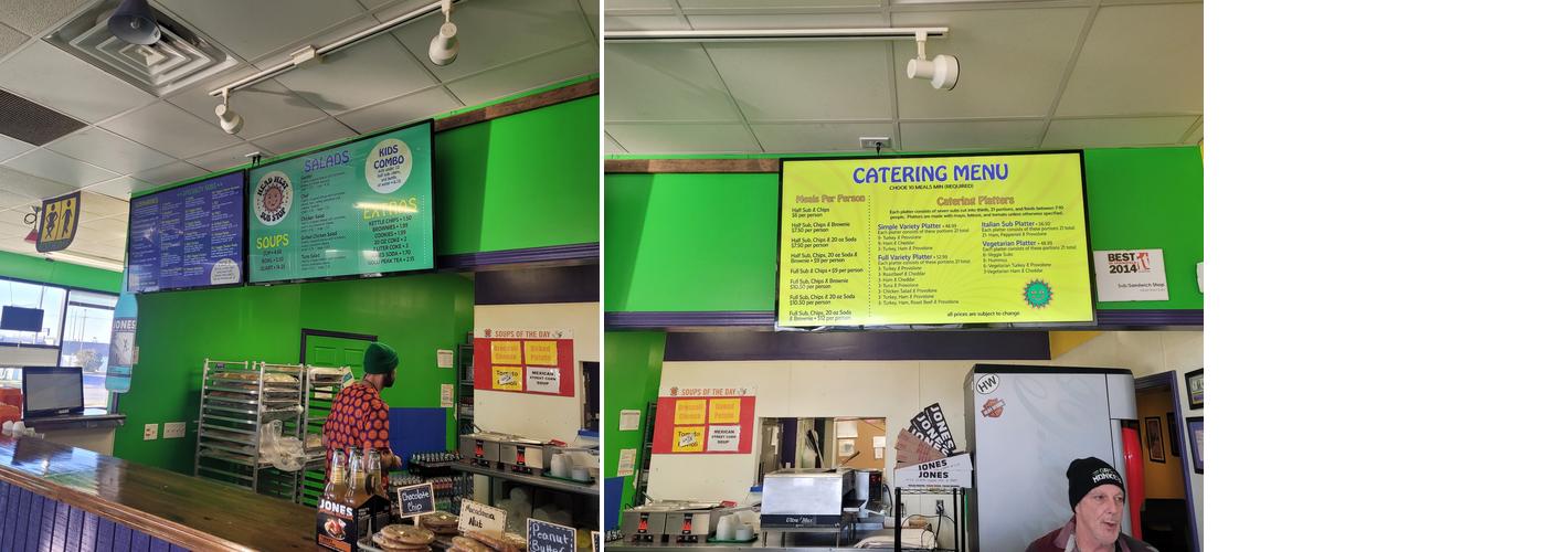 HeadWest Sub Stop Menu