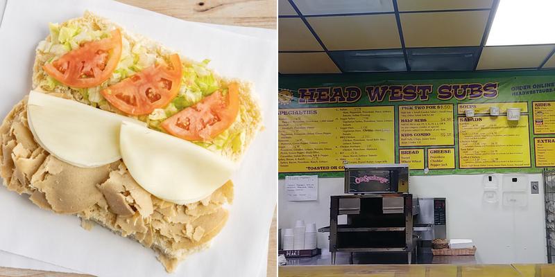 Head West Sub Stop Menu