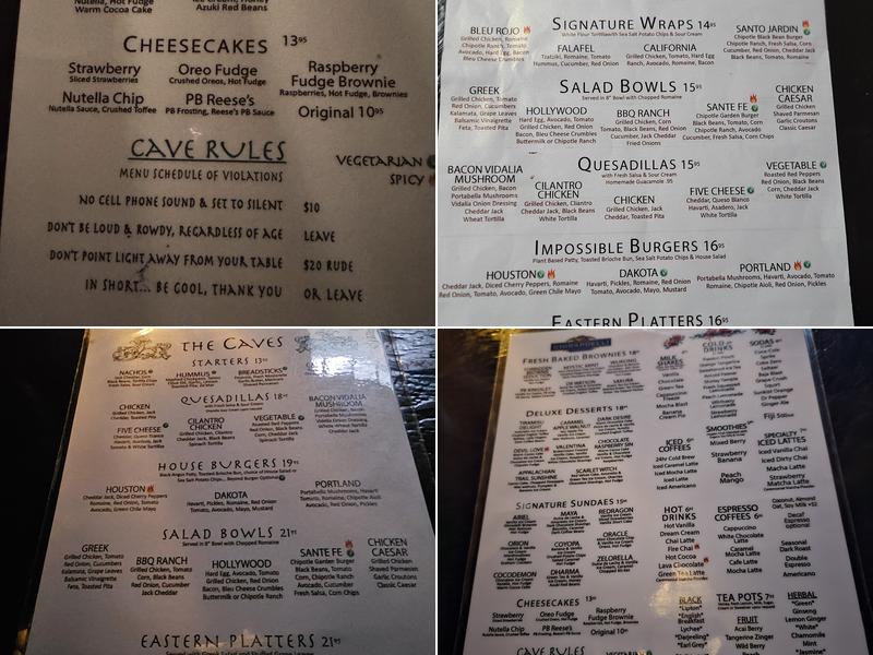 Cafe Archetypus Menu