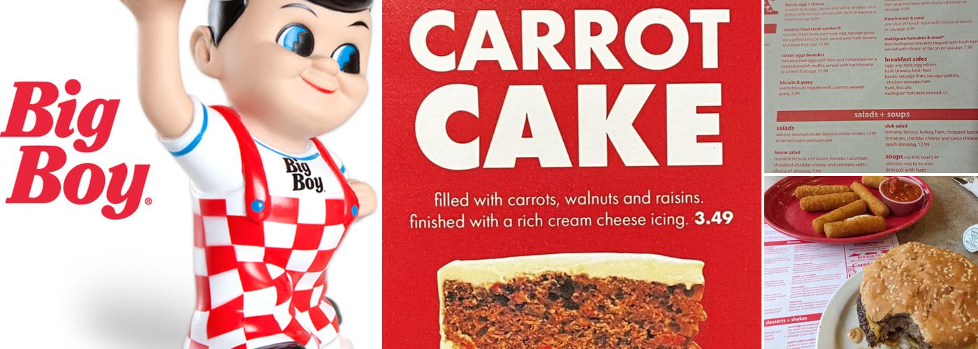 Big Boy Menu