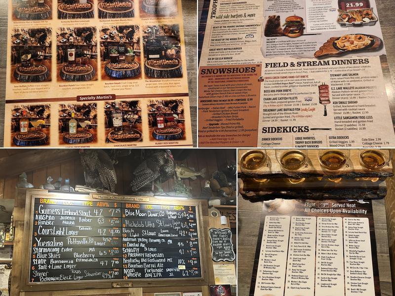 Westwoods Lodge Pub & Grill Menu