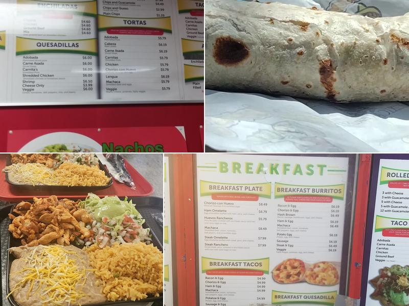 Abelardo's Mexican Restaurant Menu