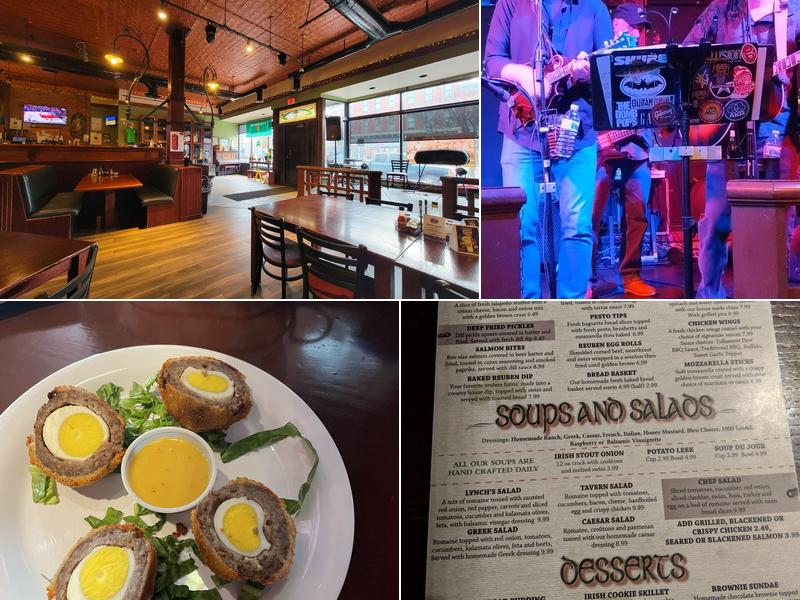 Lynch's Irish Tavern Menu