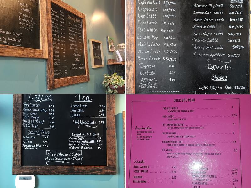 Exquisite Corpse Coffee House Menu