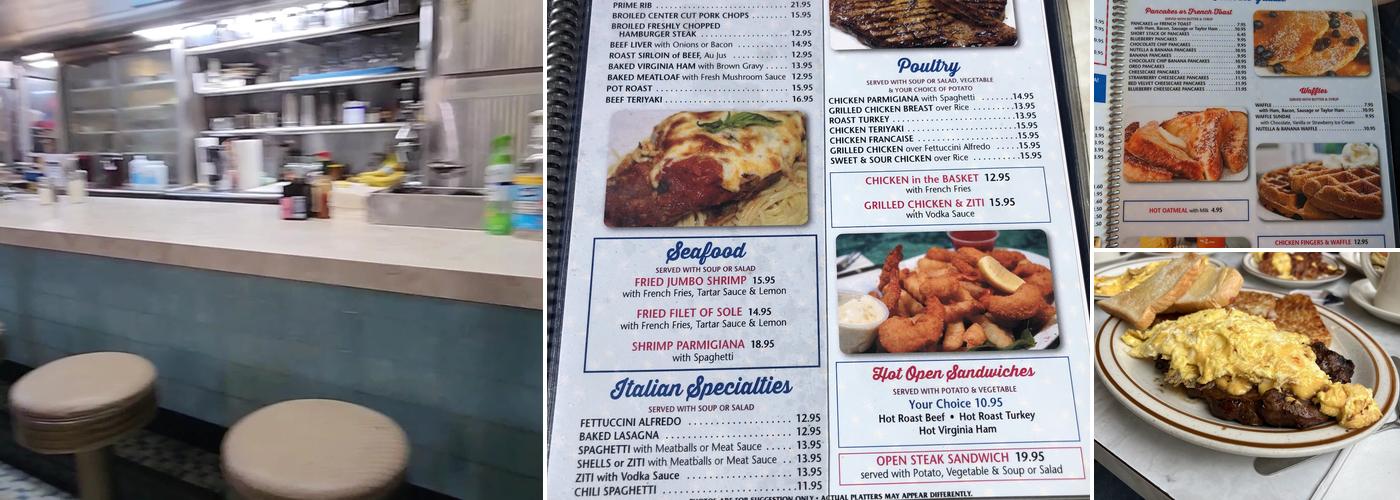 Bendix Diner Menu