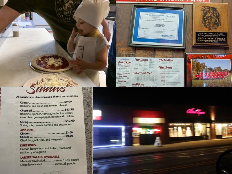 Uncle Pete's Pizza Menu