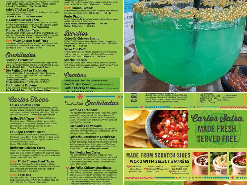 Carlos O'Kelly's - Iowa City Menu