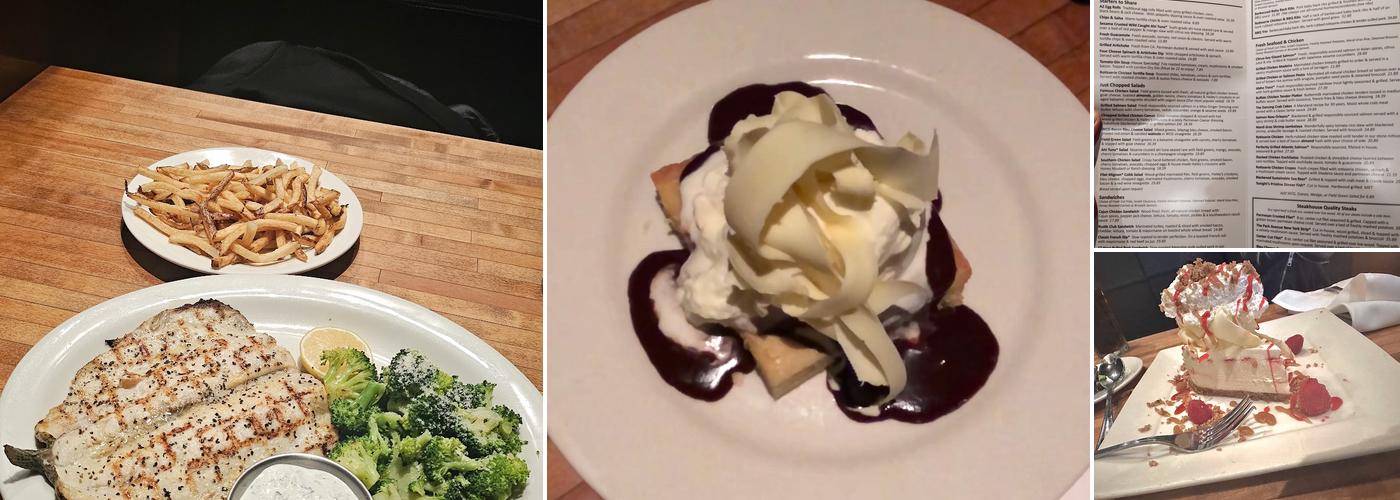 The White Chocolate Grill Menu