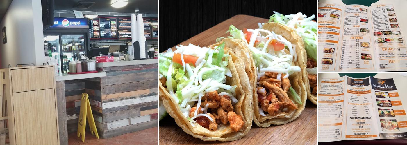 El Burrito Loco Menu