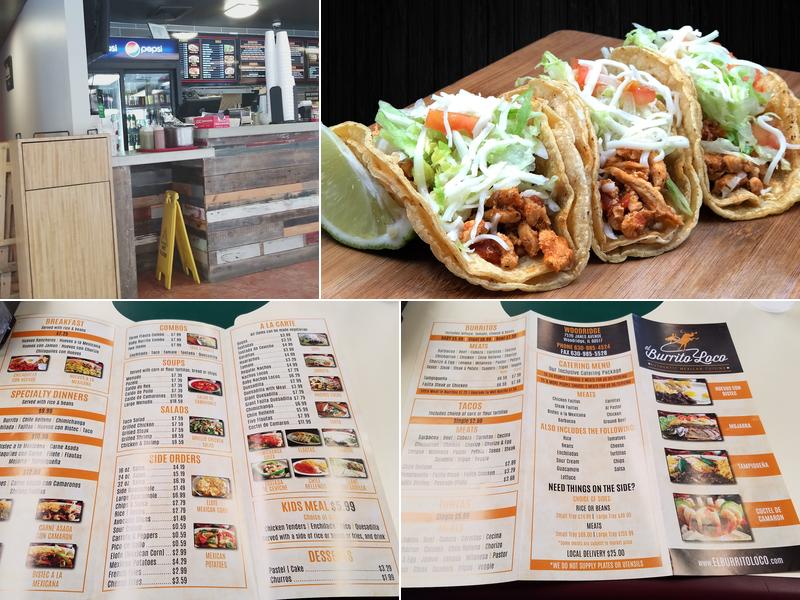 El Burrito Loco Menu