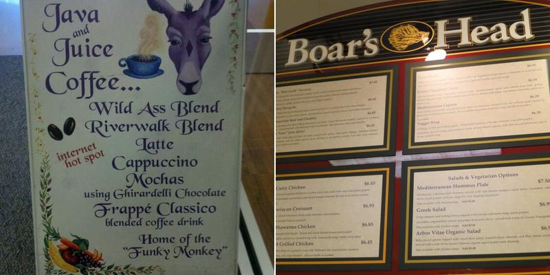 Arbor Vitae Java & Juice Menu