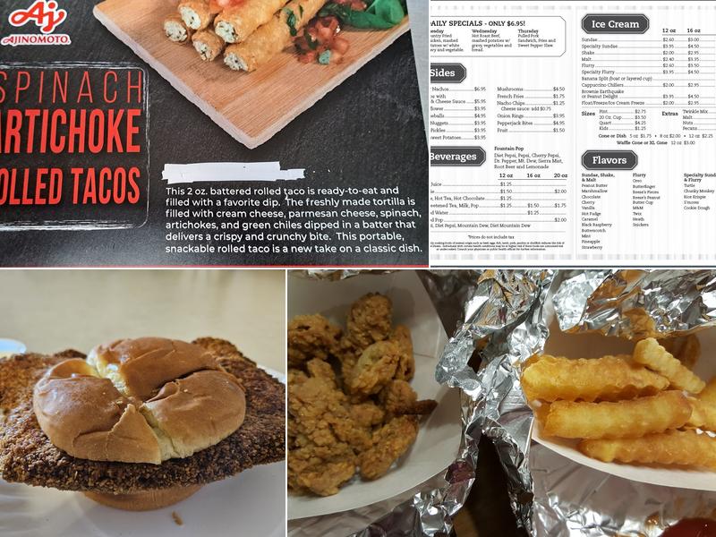 Short Stop Menu