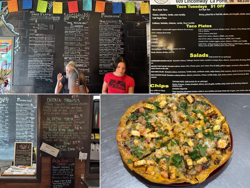 Mucho Mas! Menu