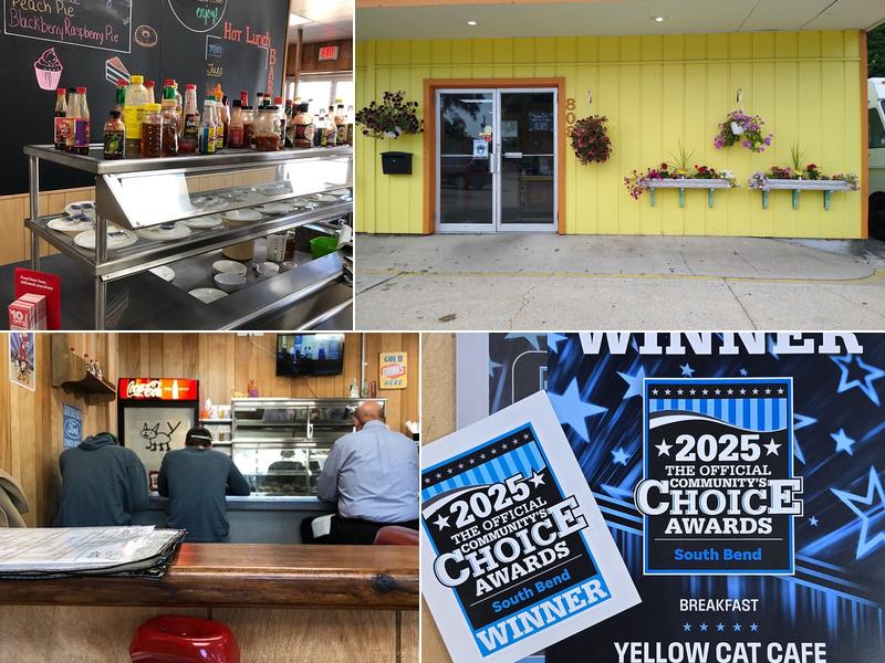 Yellow Cat Cafe 808 E Colfax Ave, South Bend