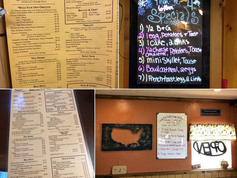 Jeannie's House Diner Menu