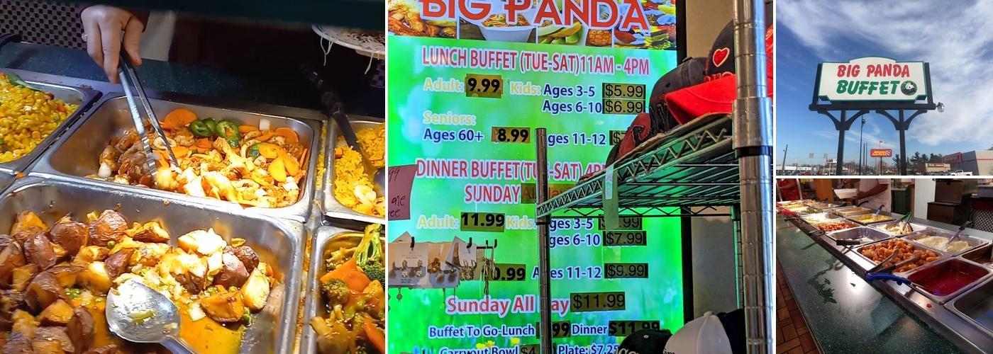 Big Panda Buffet Menu