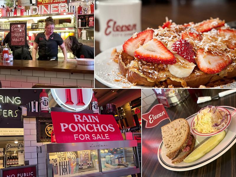 Eleven City Diner Menu