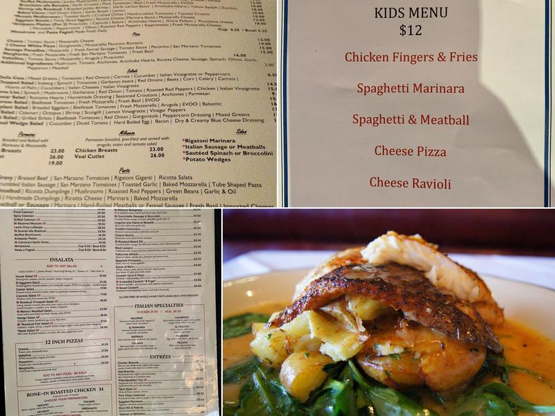 Rosebud Italian Specialties & Pizzeria Menu