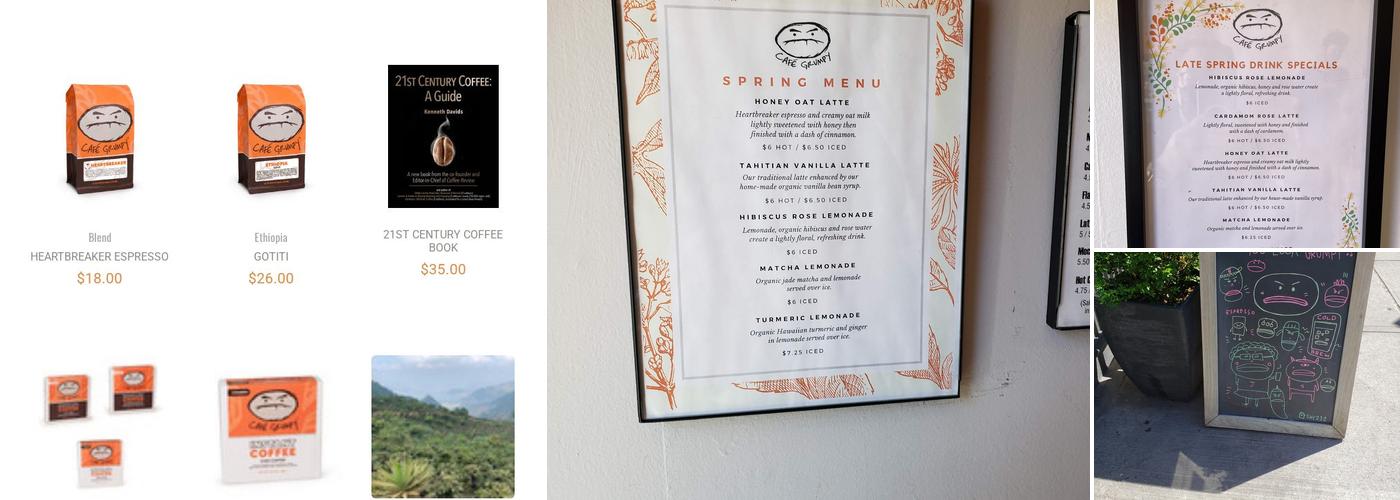 Cafe Grumpy - Park Slope Menu